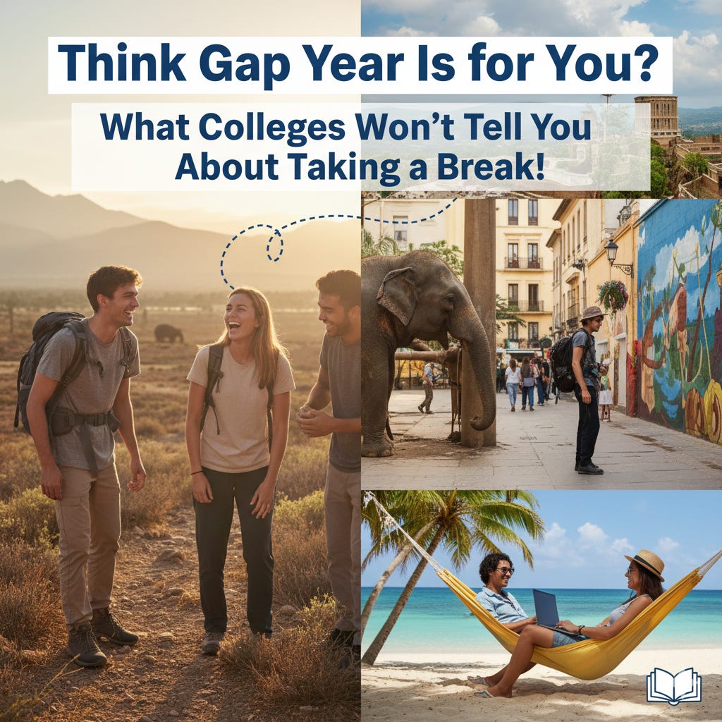 Think a Gap Year Is for You? What Colleges Won’t Tell You About Taking a Break!