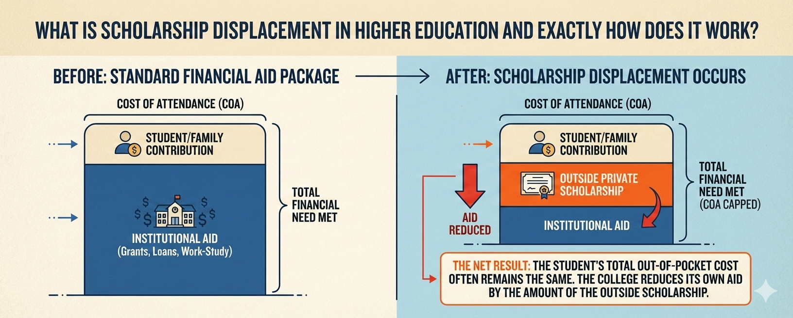What Is Scholarship Displacement in Higher Education and Exactly How Does It Work?